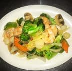 Best S13. Shrimp & Scallops Hunan Style in Sherman, IL