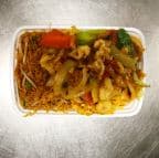 Best C10. Curry Chicken (Combo Platter) in Sherman, IL