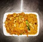 Best C19. Shrimp Lo Mein (Combo Platter) in Sherman, IL