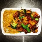 Best C29. Roast Pork with Broccoli (Combo Platter) in Sherman, IL